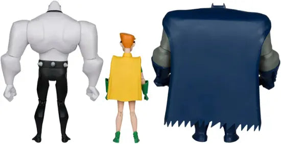 Batman: The New Batman Adventures- Batman, Mutant Leader & Robin 3pk (Legends of the Dark Knight) McFarlane Toys