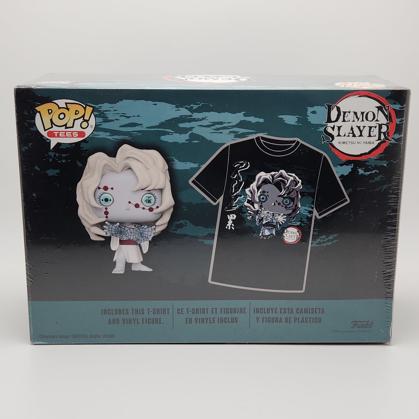 Funko Pop! & Tees- Animation: Demon Slayer- Rui (GITD)