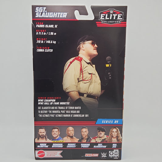 WWE Elite Collection Series- Sgt. Slaughter