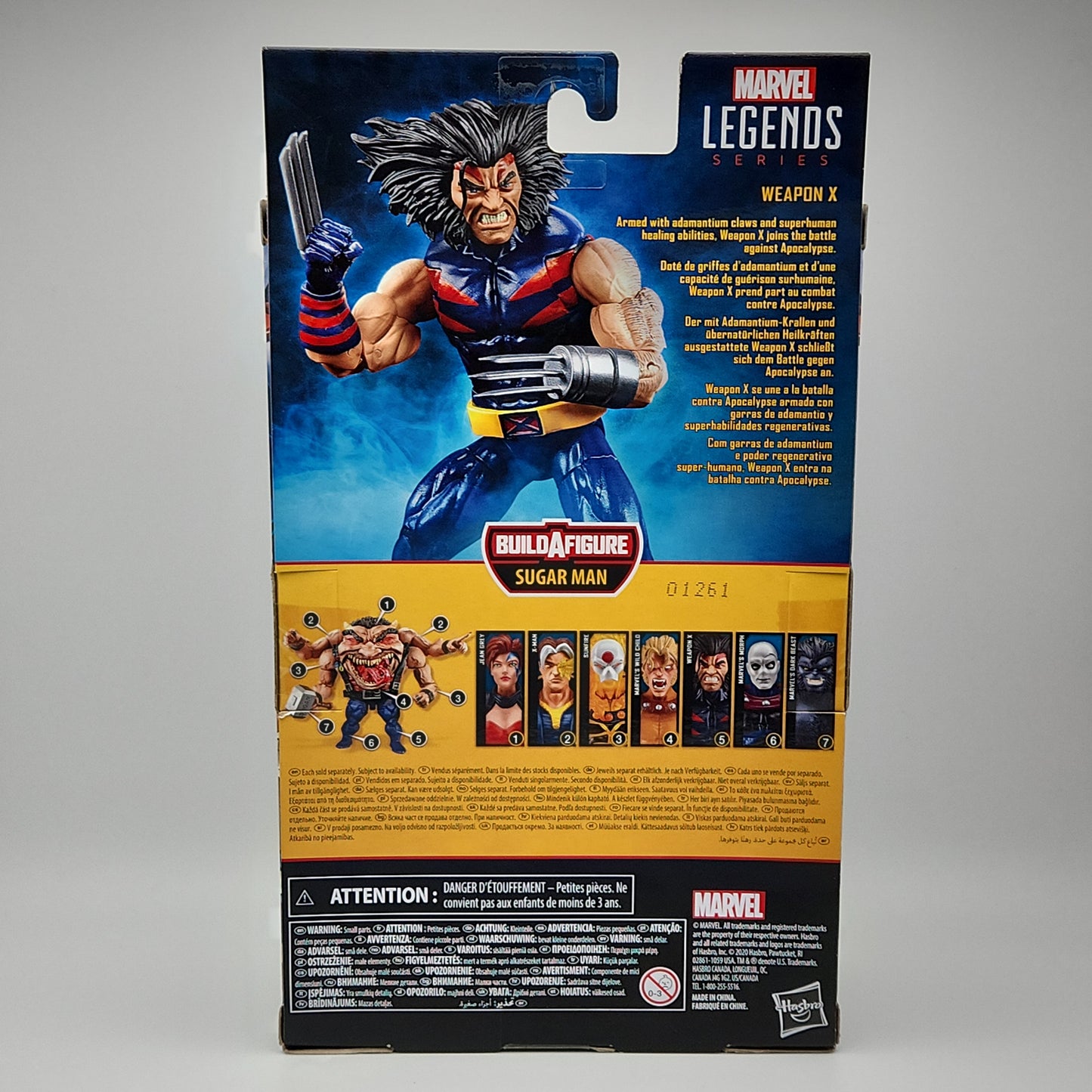 Marvel Legends Series- X-Men: Wolverine (Weapon X)