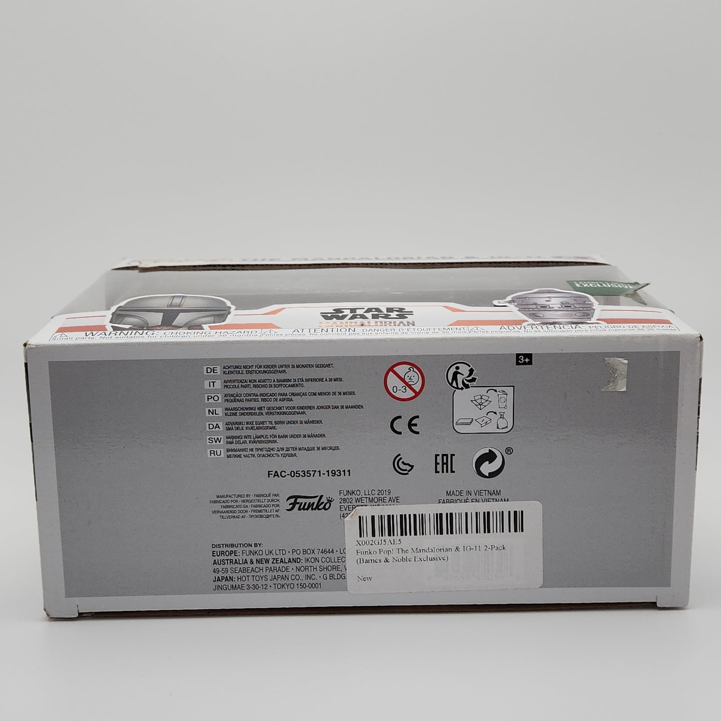 Funko Pop! Television- Star Wars: The Mandalorian & IG-11 (2pk)