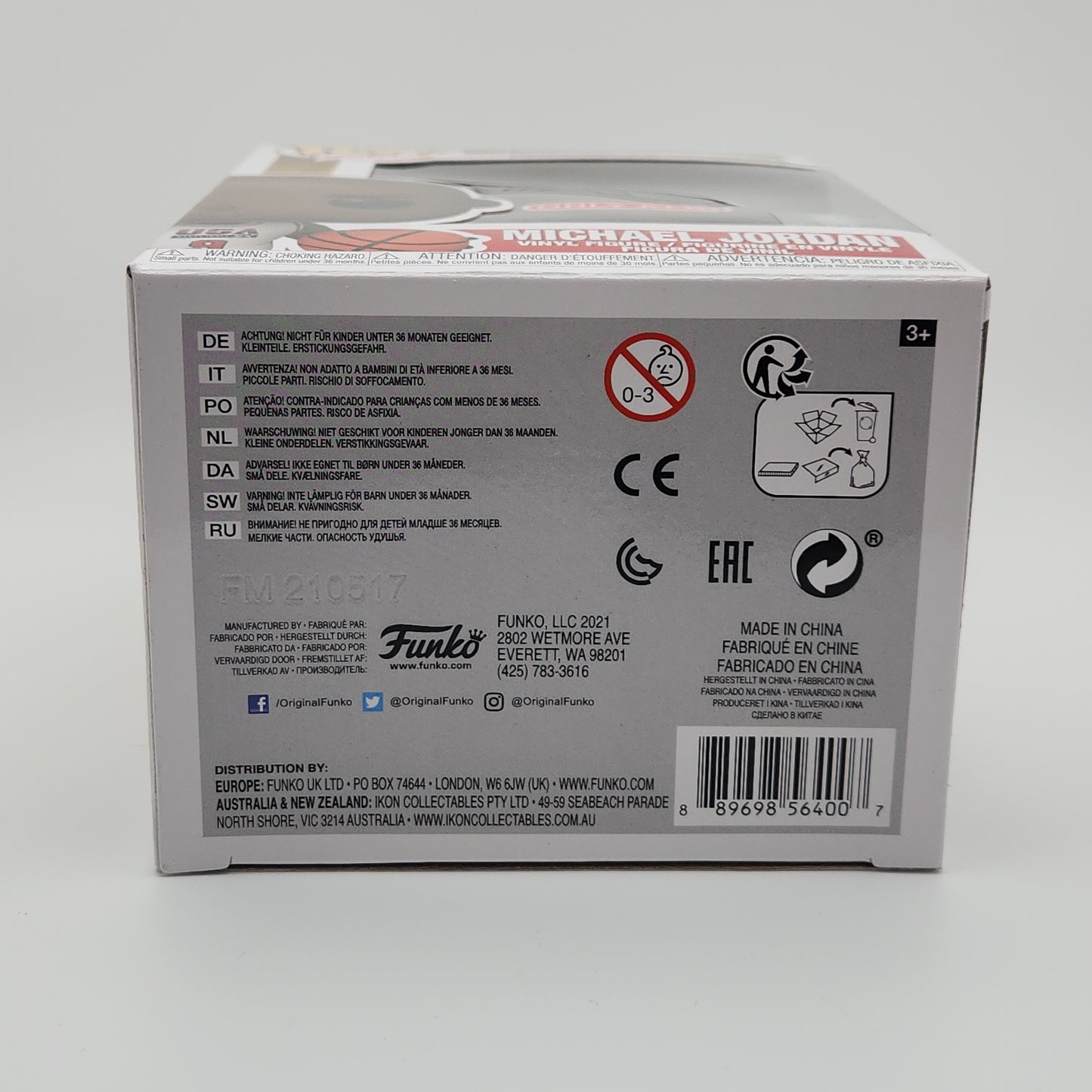 Funko Pop! Basketball- USA Dream Team: Michael Jordan (USA)