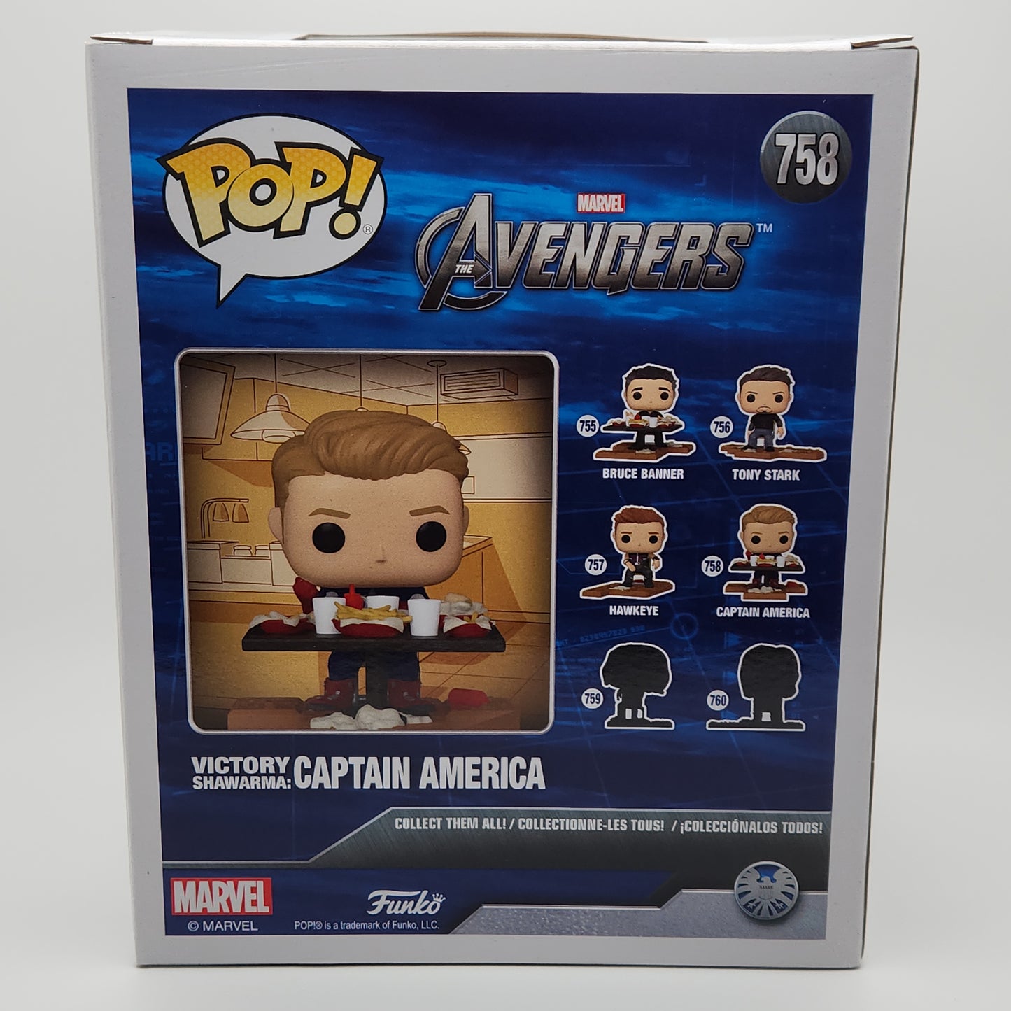 Funko Pop! Marvel- Victory Shawarma Series: Captain America
