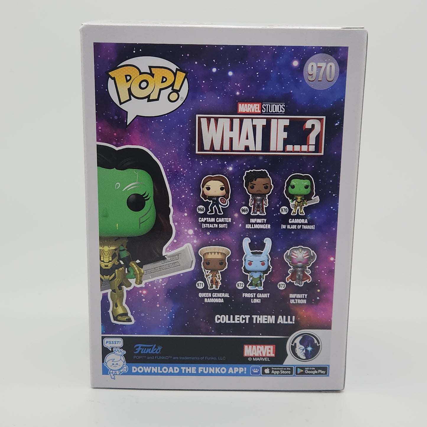 Funko Pop! Television- What If...?: Gamora w/ Blade of Thanos