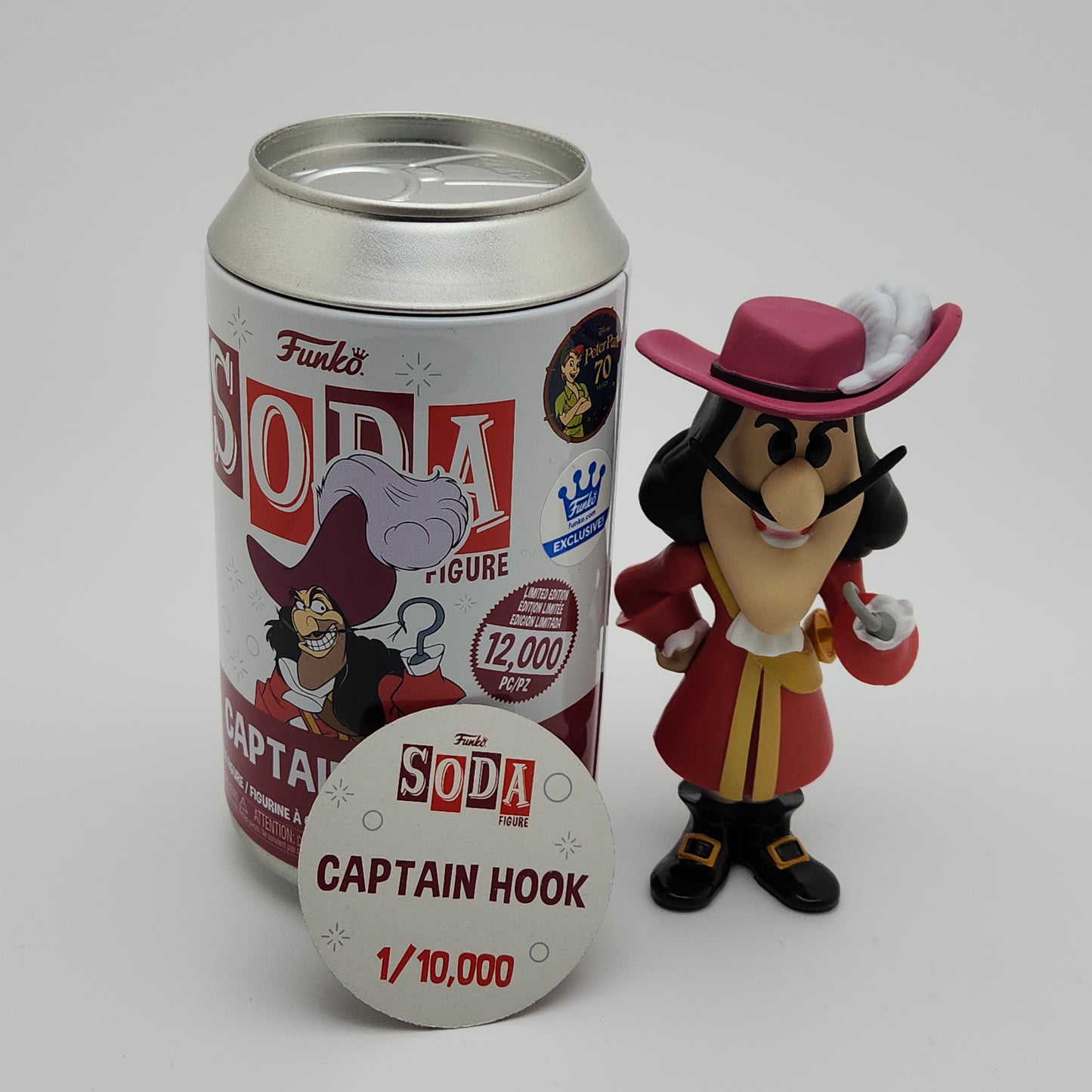 Funko Soda- Captain Hook (Disney)