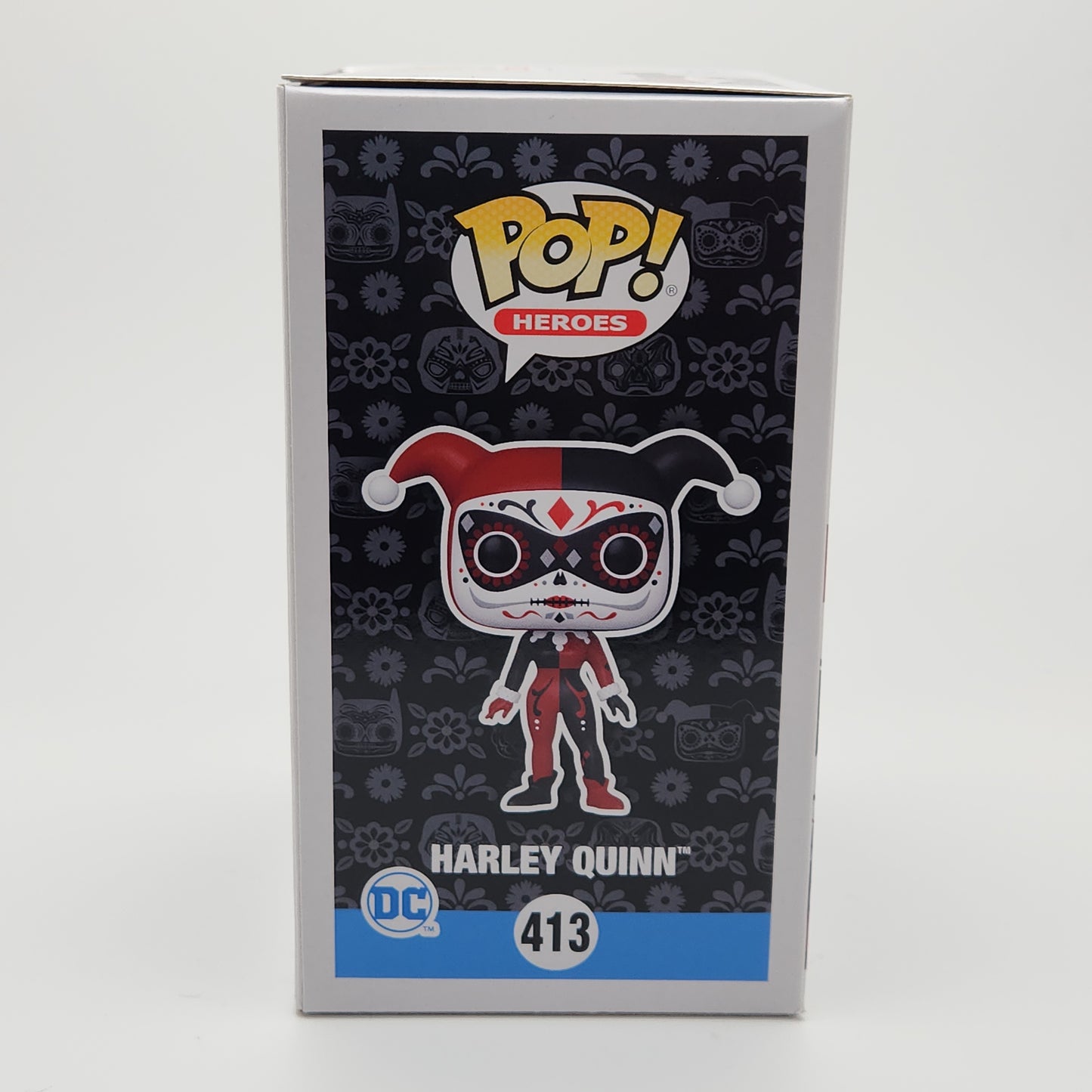 Funko Pop! DC Super Heroes- Harley Quinn (Dia De Los Muertos)