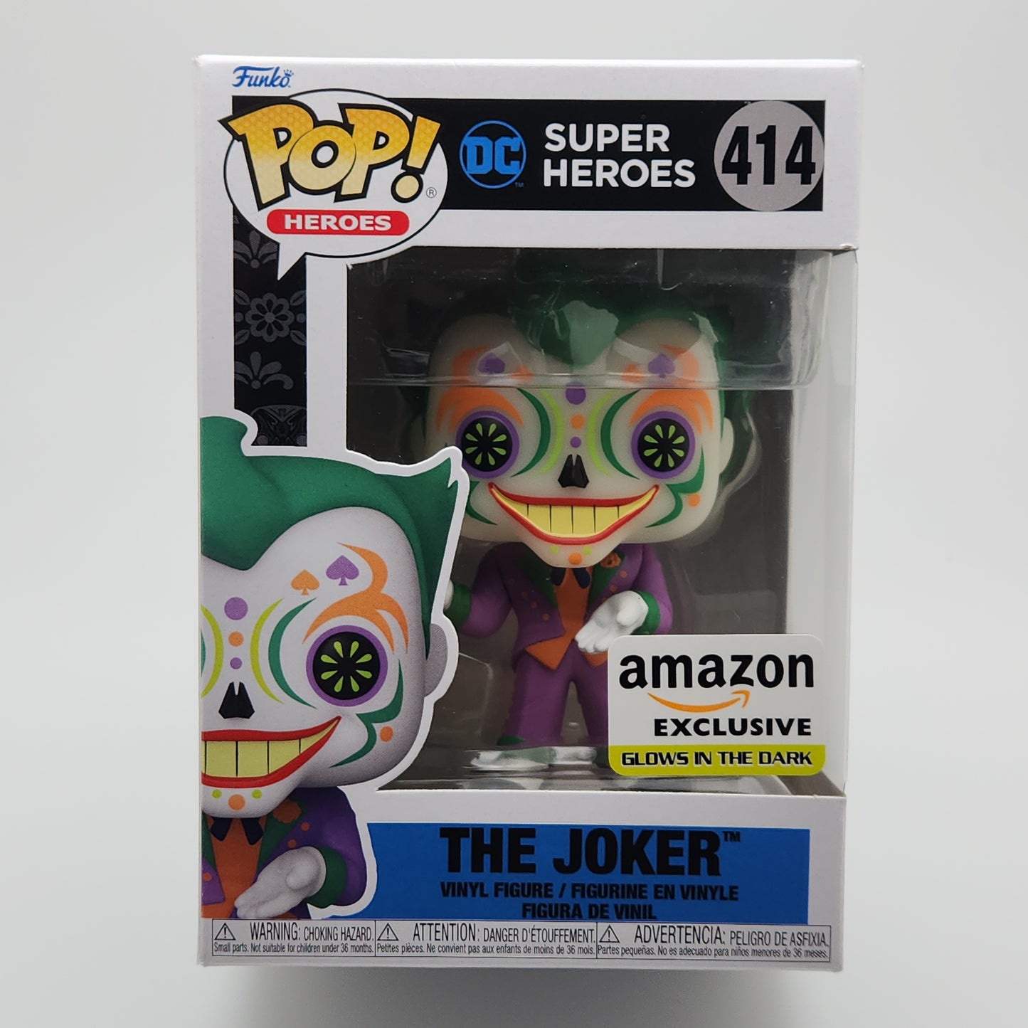 Funko Pop! DC Super Heroes- The Joker (Dia De Los Muertos)