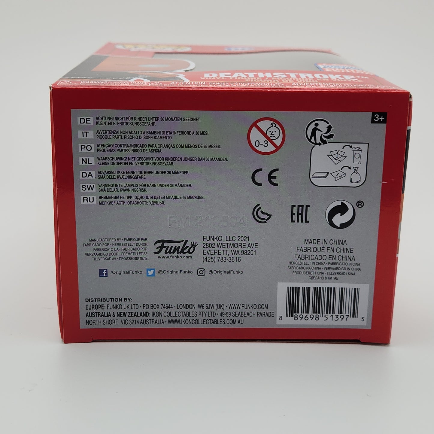 Funko Pop! Heroes- Deathstroke (Imperial Palace)