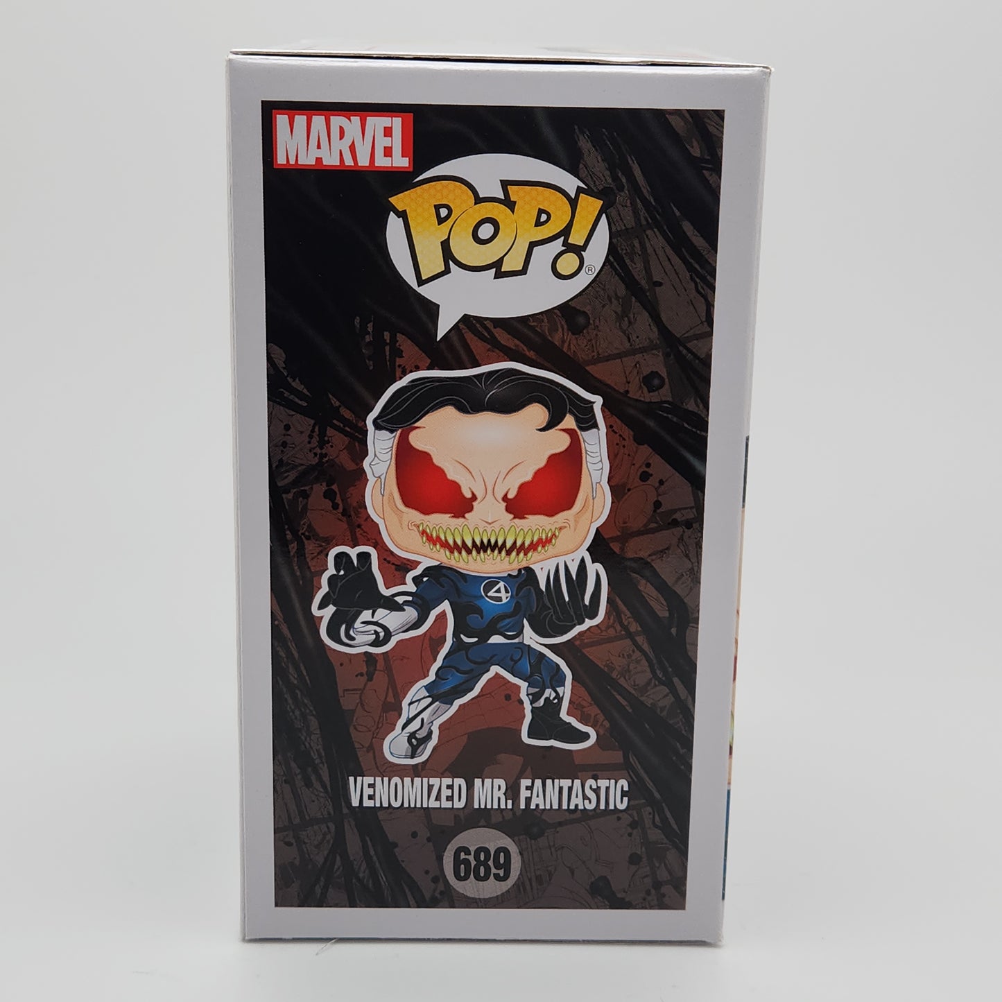 Funko Pop! Marvel- Venom: Venomized Mr. Fantastic (Metallic)