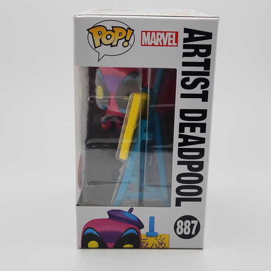 Funko Pop! Marvel- Deadpool: Artist Deadpool (Blacklight)