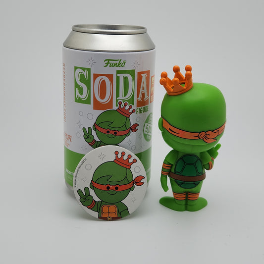 Funko Soda- Freddy Funko As Michelangelo