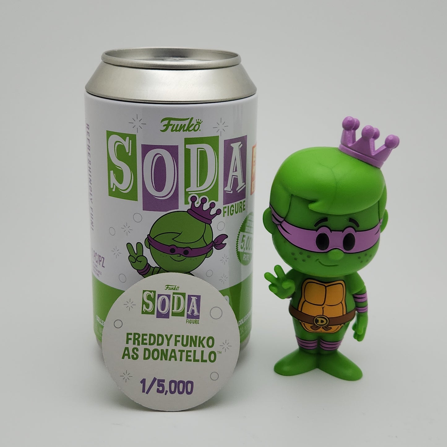 Funko Soda- Freddy Funko As Donatello
