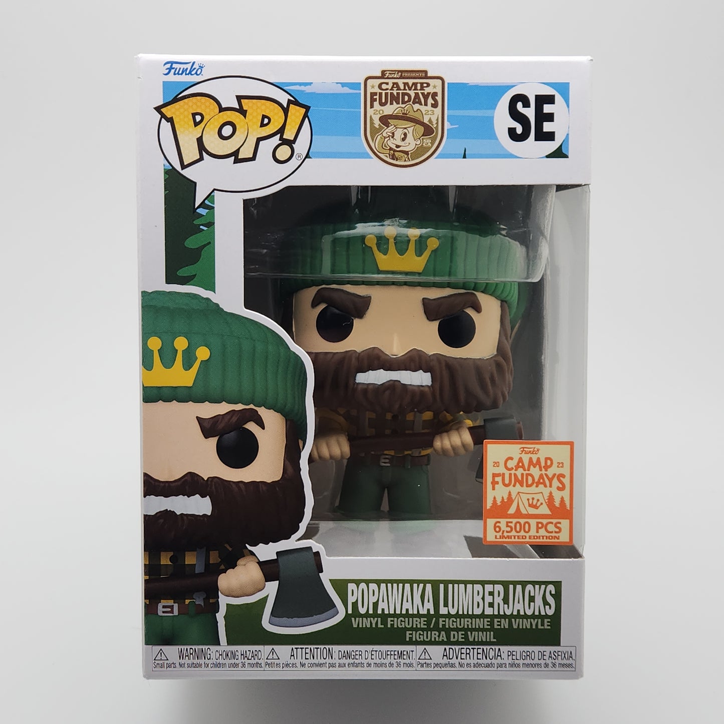 Funko Pop! SE- Camp Fundays 2023: Popawaka Lumberjacks (Mascot)
