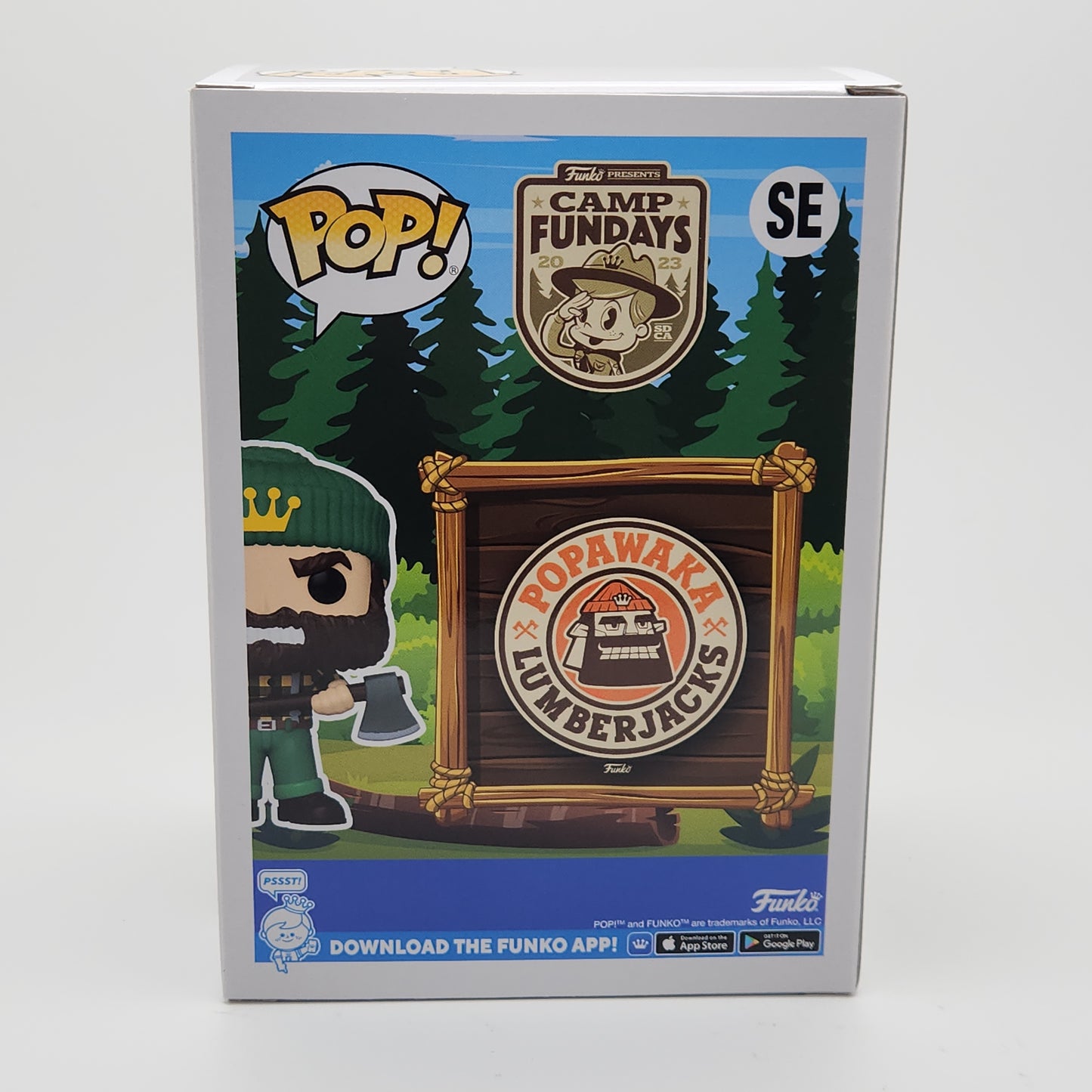 Funko Pop! SE- Camp Fundays 2023: Popawaka Lumberjacks (Mascot)