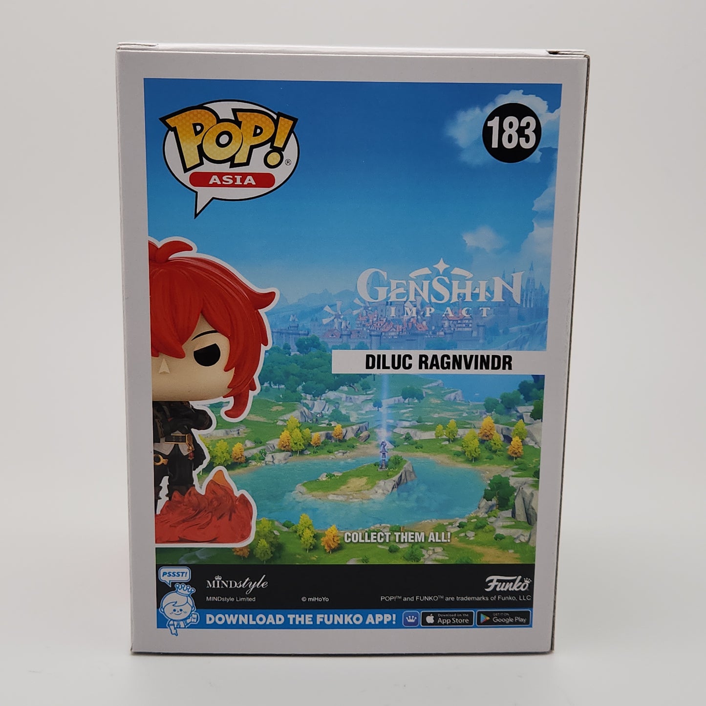 Funko Pop! Asia- Diluc Ragnvindr (Pre-Release)