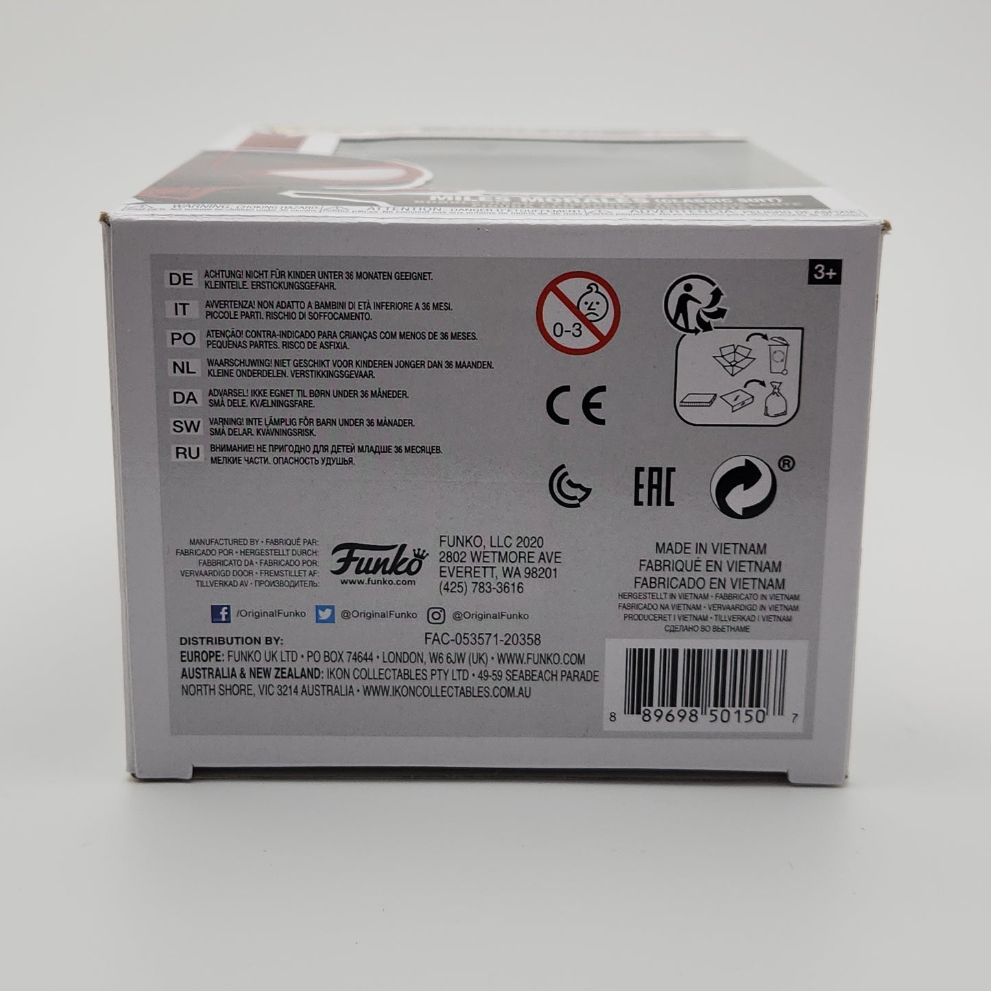 Funko Pop! Marvel- Spider-Man: Miles Morales (Classic Suit)