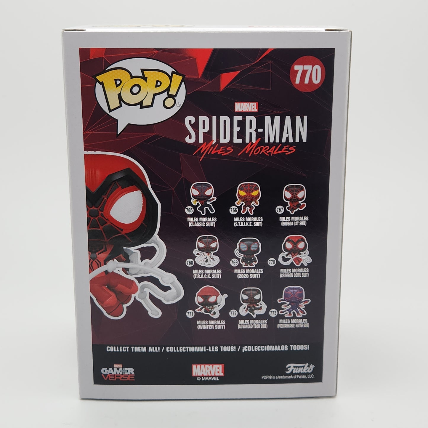 Funko Pop! Marvel- Spider-Man: Miles Morales (Crimson Cowl Suit)