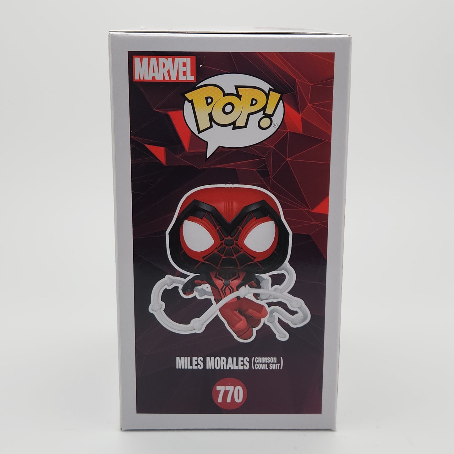 Funko Pop! Marvel- Spider-Man: Miles Morales (Crimson Cowl Suit)
