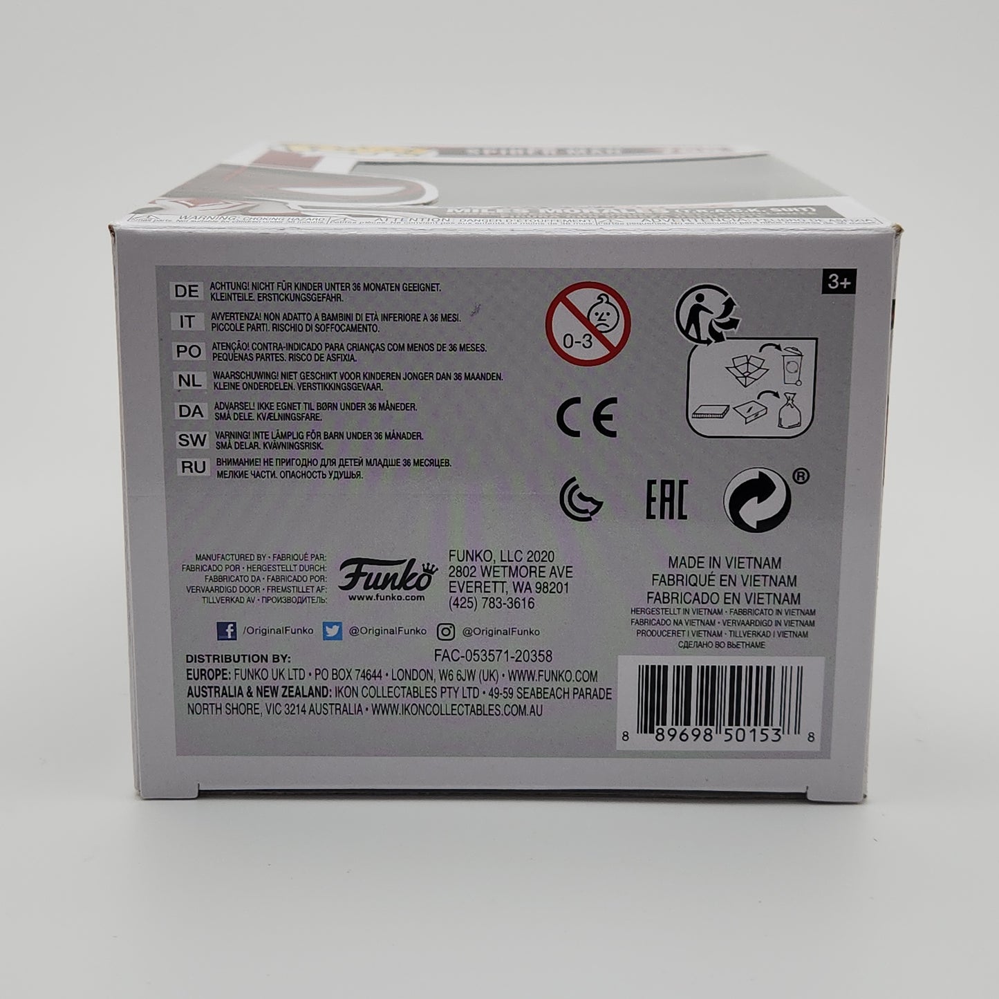 Funko Pop! Marvel- Spider-Man: Miles Morales (T.R.A.C.K. Suit)