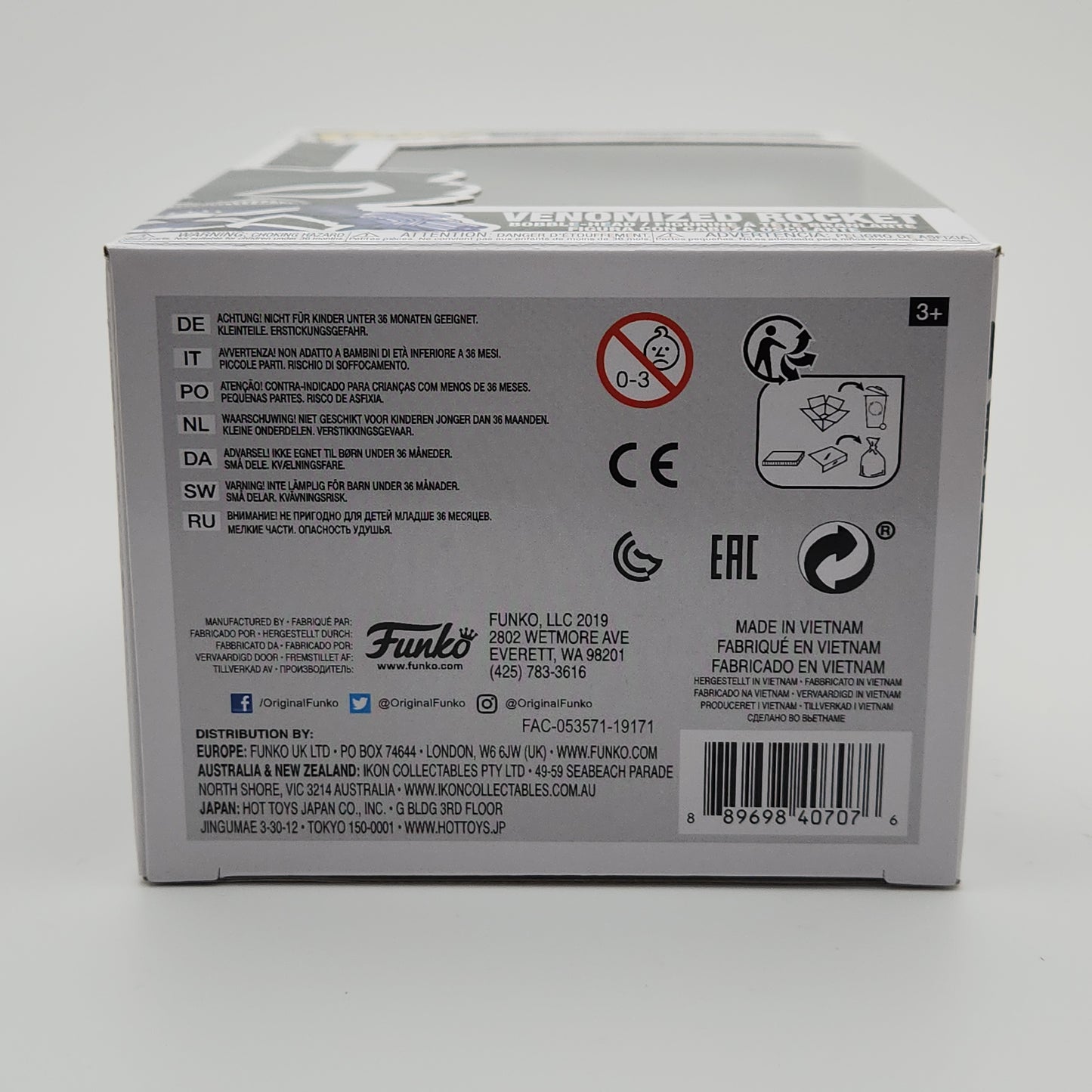 Funko Pop! Marvel- Venom: Venomized Rocket