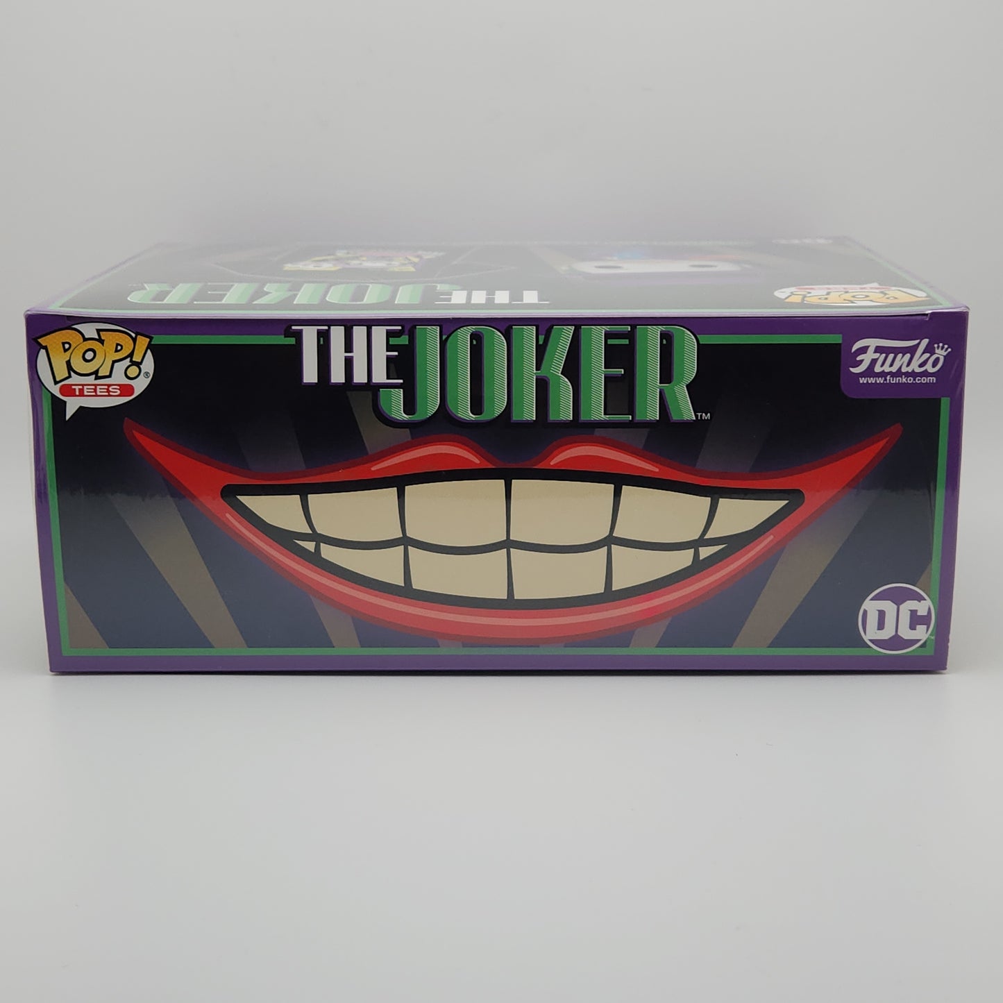Funko Pop! & Tees- Joker with Megaphone (Metallic) Large