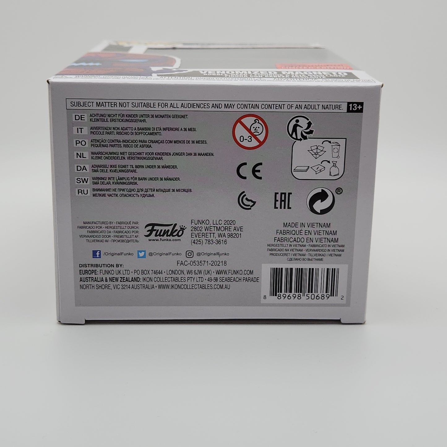 Funko Pop! Marvel- Venomized Magneto