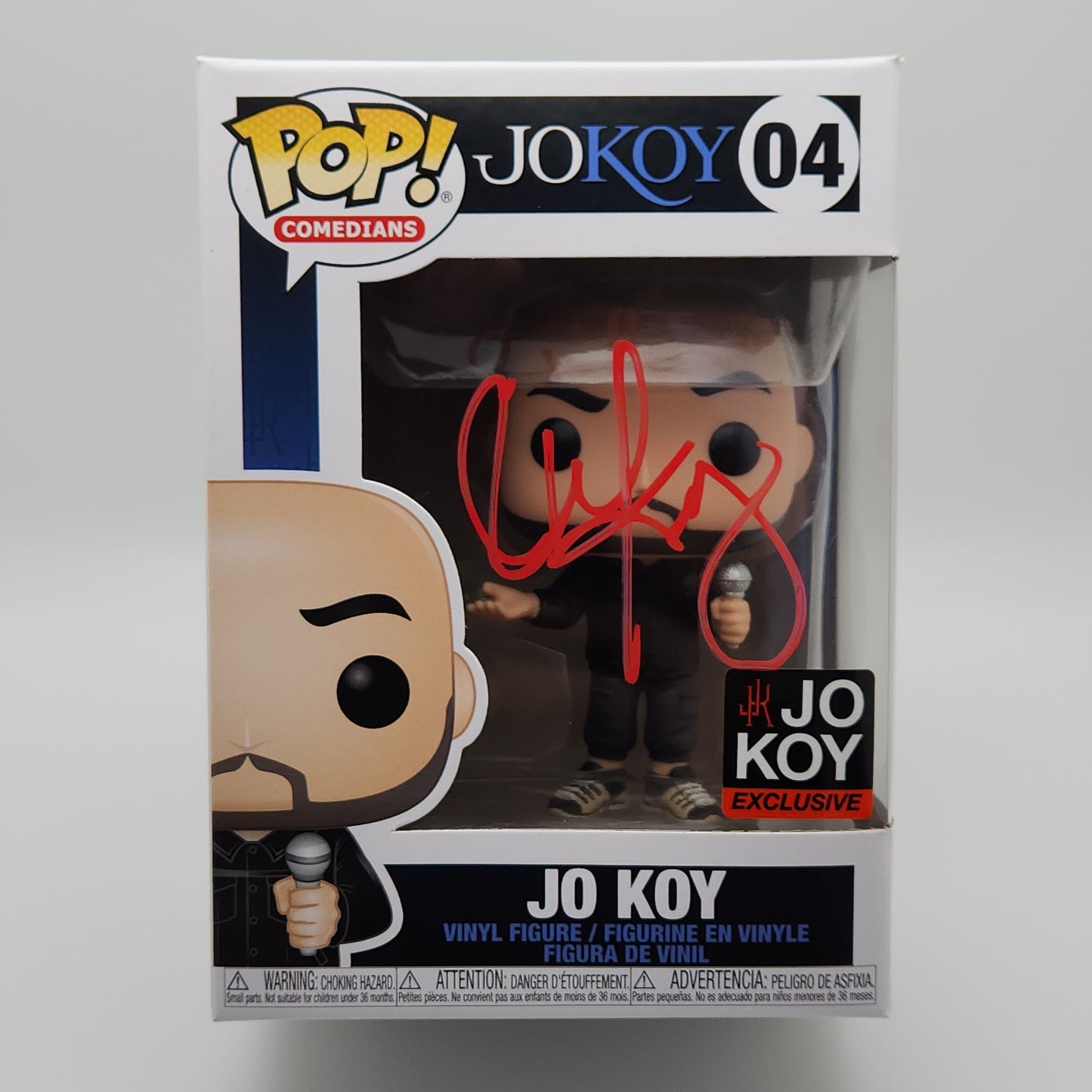 Funko Pop! Comedians- Jo Koy (Autographed)