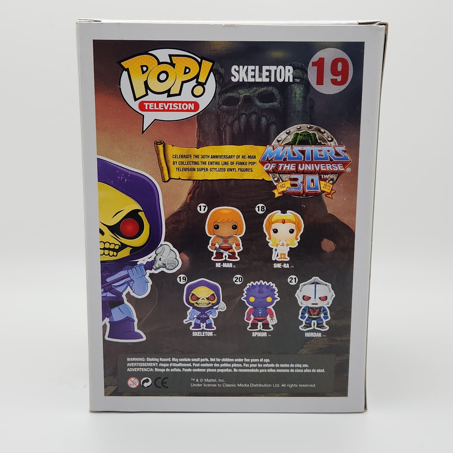 Funko Pop! Television- Masters of the Universe: Skeletor