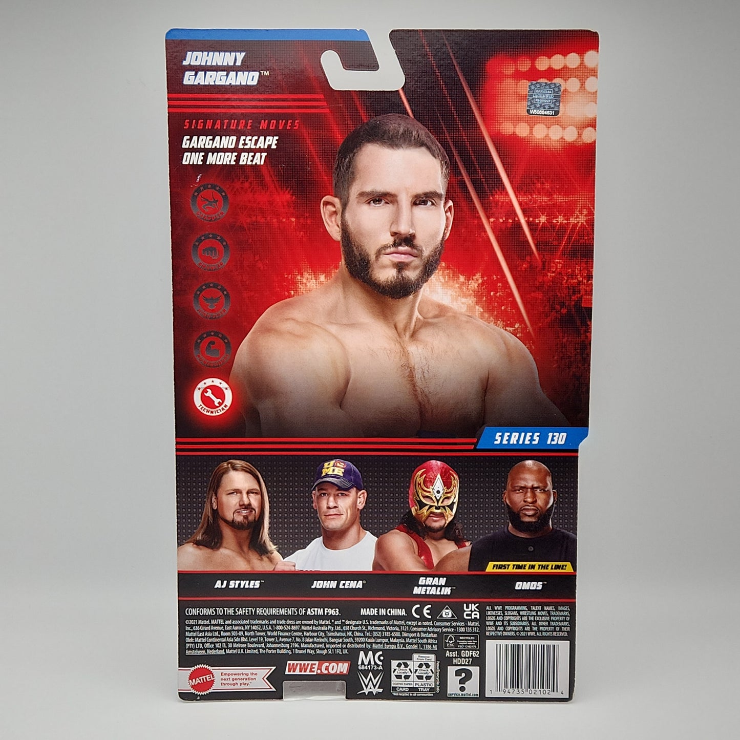 WWE Basic Series 130- Johnny Gargano