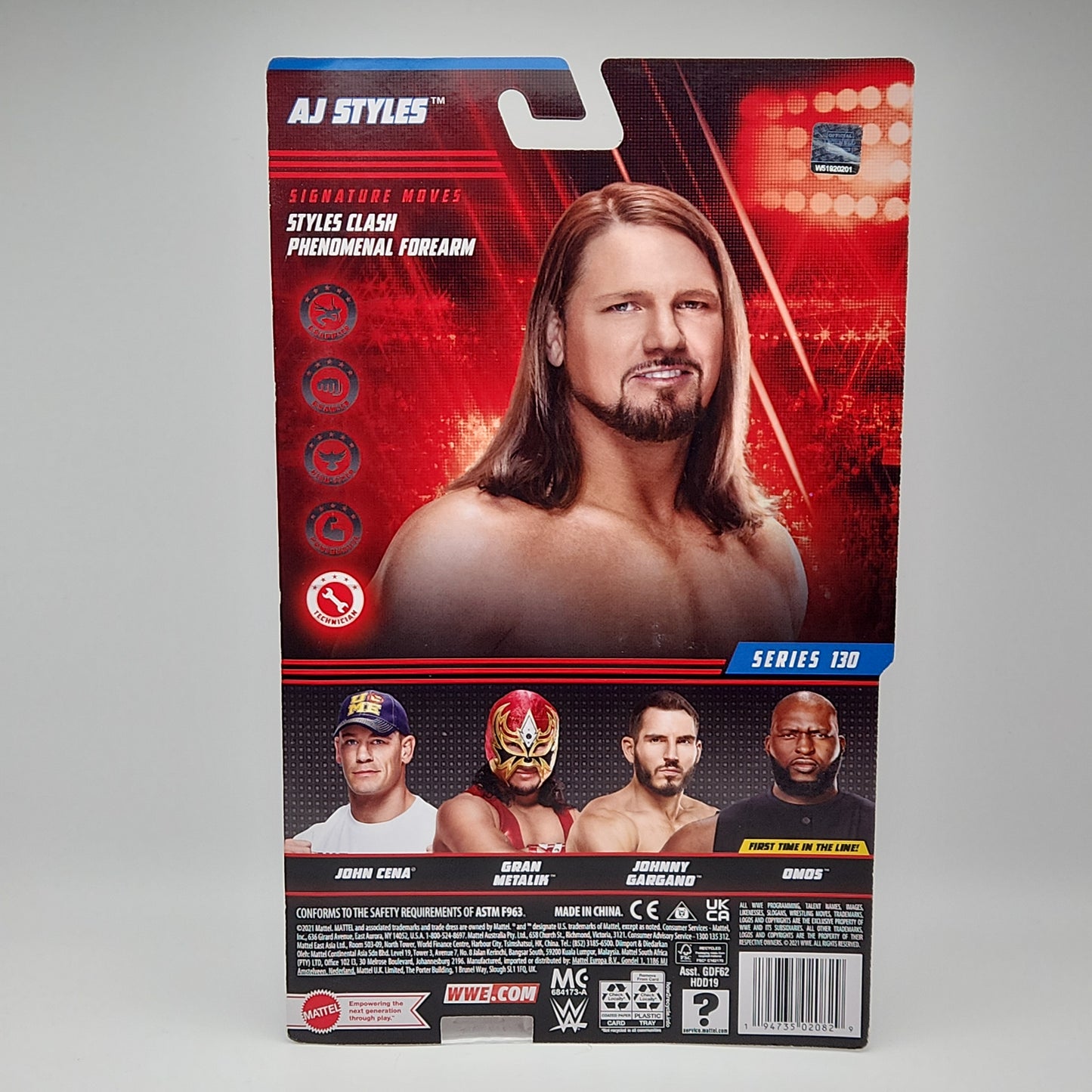 WWE Basic Series 130- AJ Styles