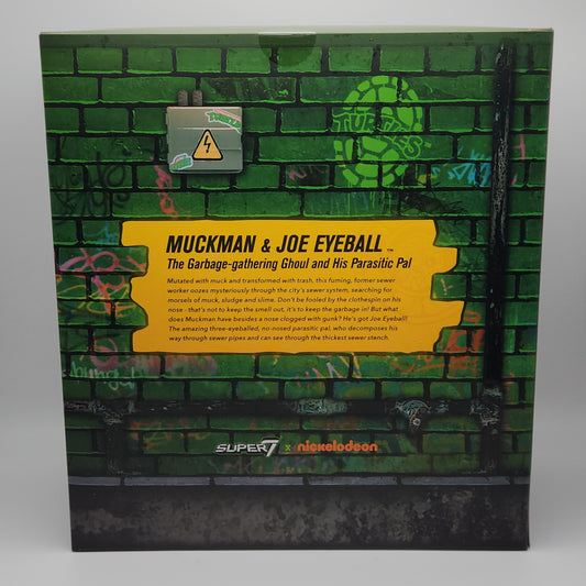 Super7 Ultimates- Teenage Mutant Ninja Turtles: Muckman & Joe Eyeball