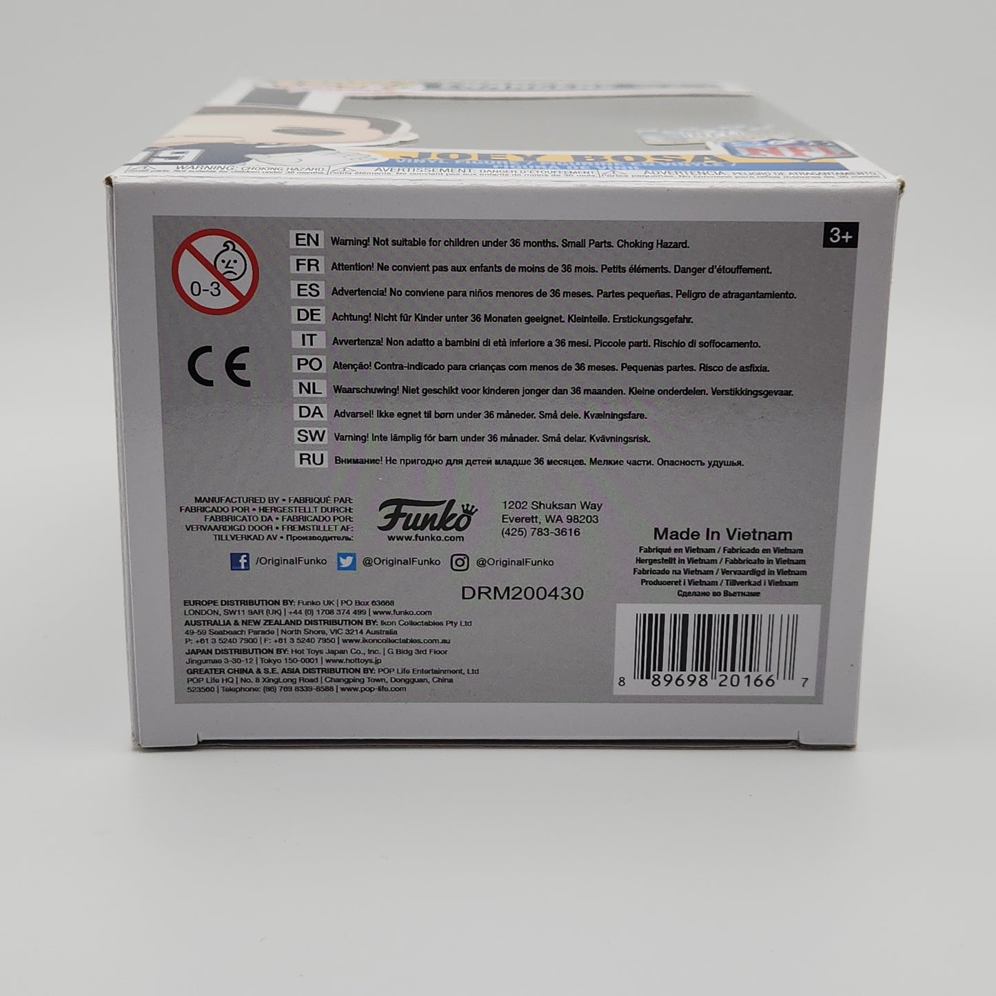 Funko Pop! Football- San Diego Chargers: Joey Bosa