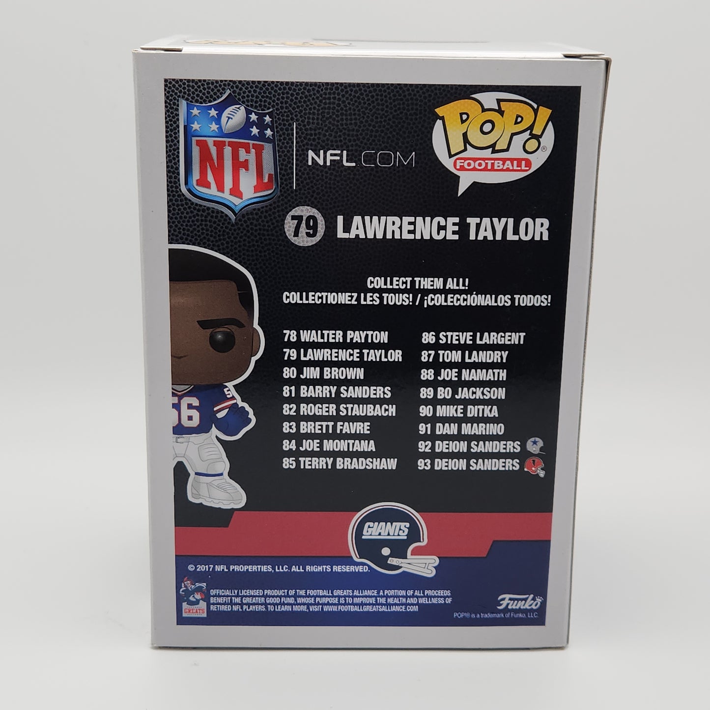 Funko Pop! Football- NY Giants: Lawrence Taylor