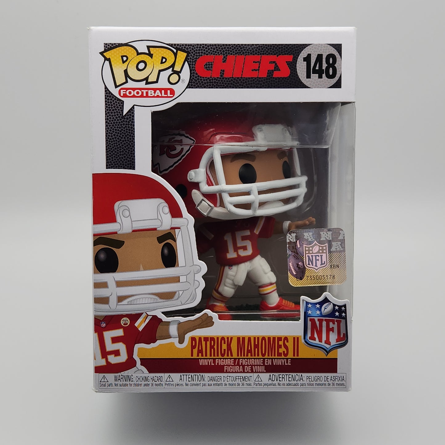 Funko Pop! Football- Kansas City Chiefs: Patrick Mahomes II