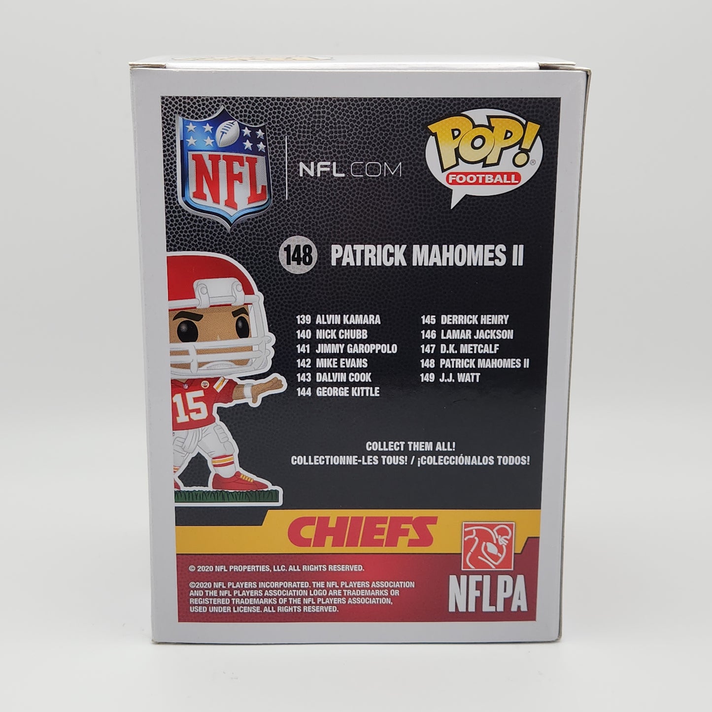 Funko Pop! Football- Kansas City Chiefs: Patrick Mahomes II