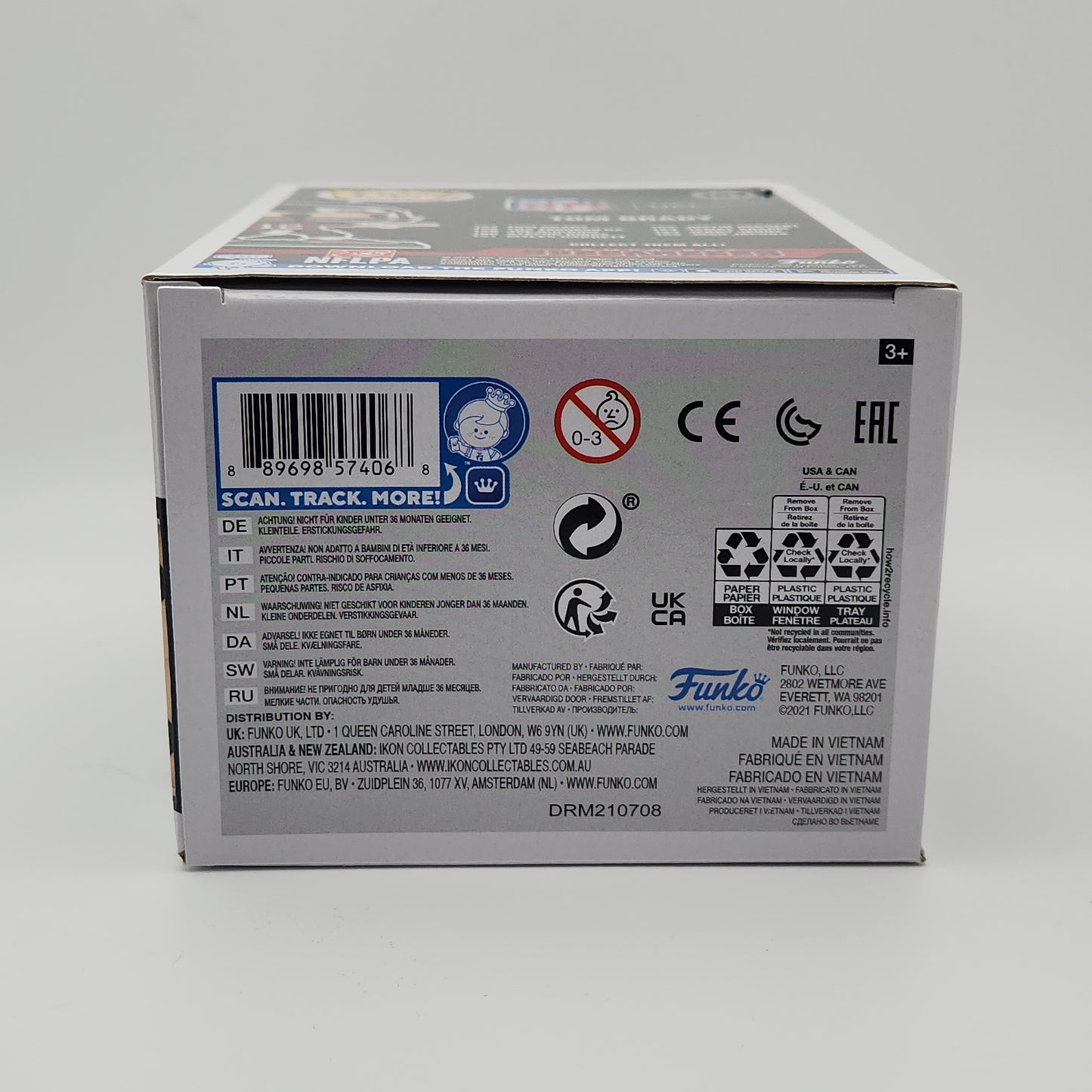 Funko Pop! Football- Tampa Bay Buccaneers: Tom Brady