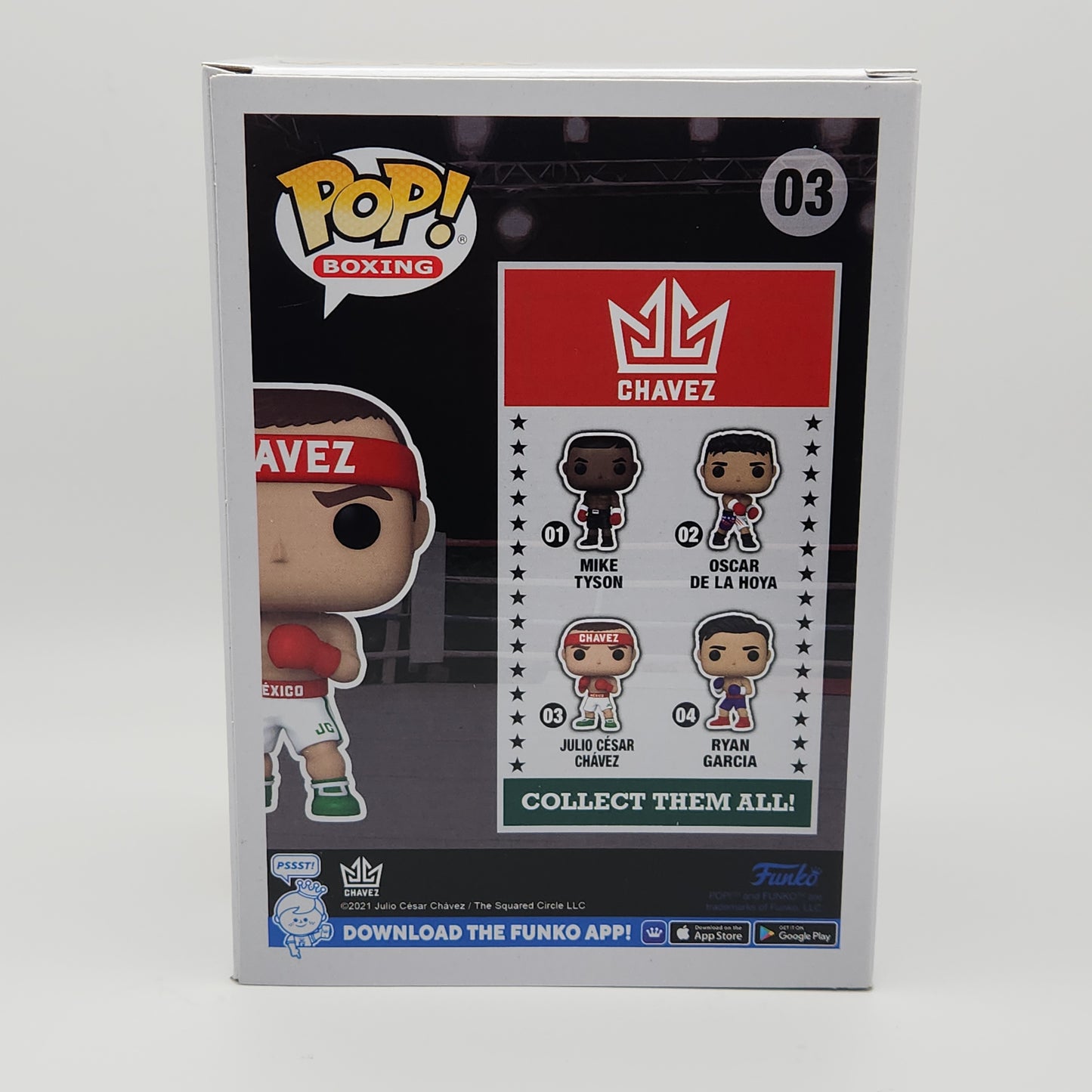 Funko Pop! Boxing- Chavez: Julio César Chávez