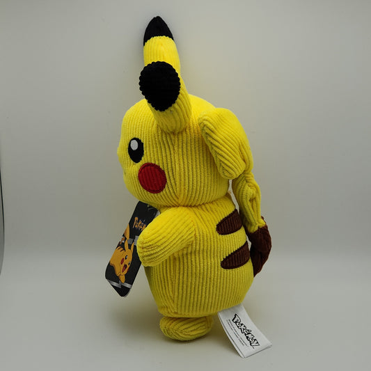 Pokémon- Pikachu Corduroy Plush (8") Officially Licensed