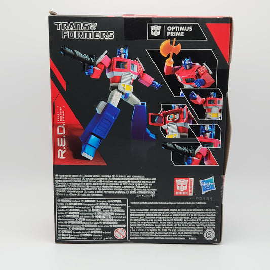 Transformers- R.E.D. Optimus Prime Action Fugure