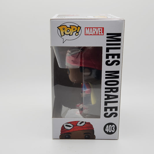 Funko Pop! Marvel- Spider-Man Into the Spiderverse: Miles Morales (Cape)