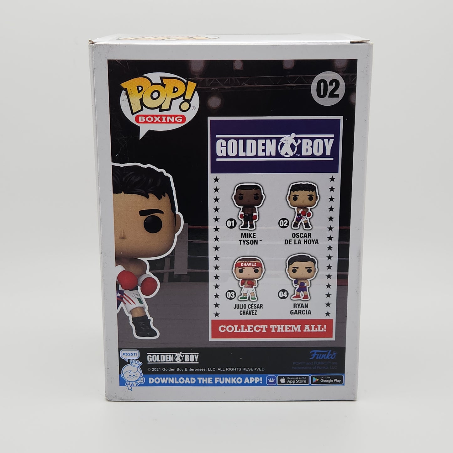 Funko Pop! Boxing- Golden Boy: Oscar De La Hoya