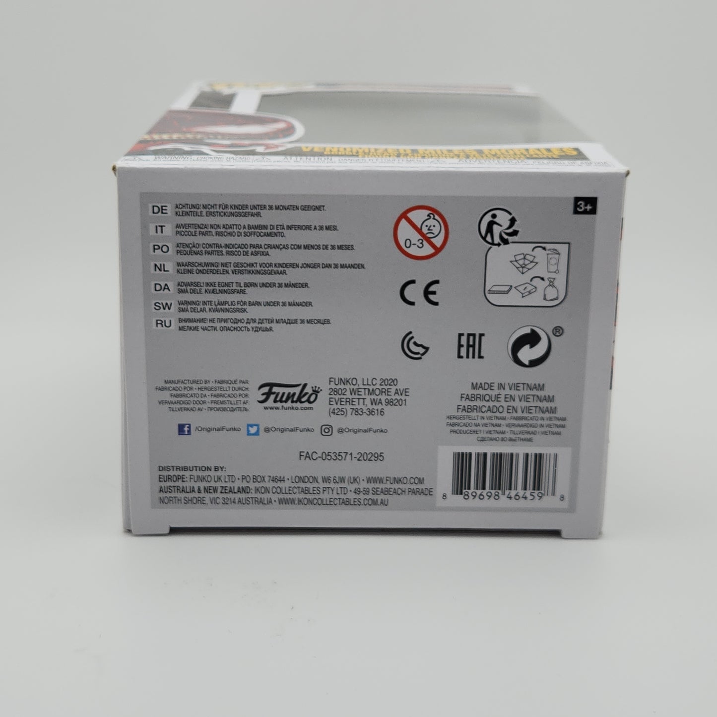 Funko Pop! Marvel- Spider-Man Maximum Venom: Venomized Miles Morales