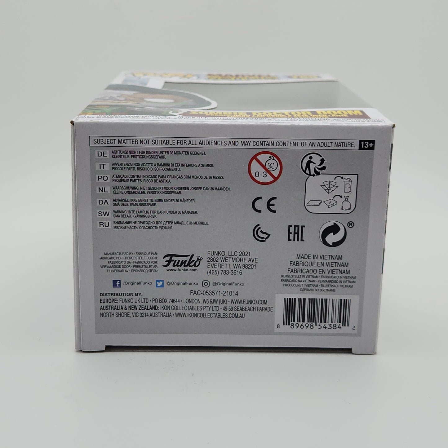 Funko Pop! Marvel Zombies- Zombie Doctor Doom