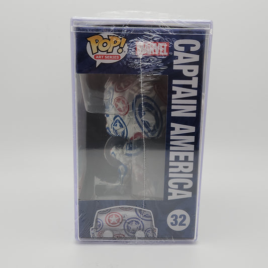 Funko Pop! Marvel- Avengers: Captain America (Art Series)