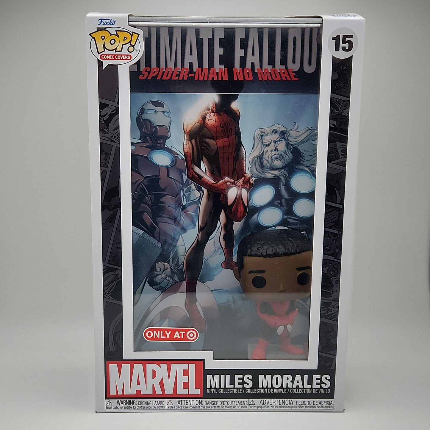 Funko Pop! Comic Covers- Marvel: Spider-Man Miles Morales