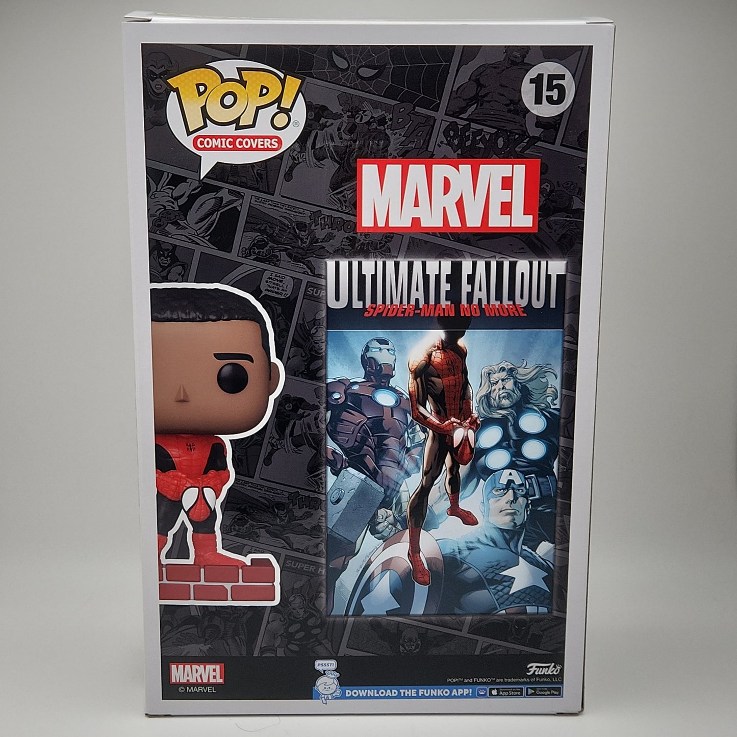 Funko Pop! Comic Covers- Marvel: Spider-Man Miles Morales