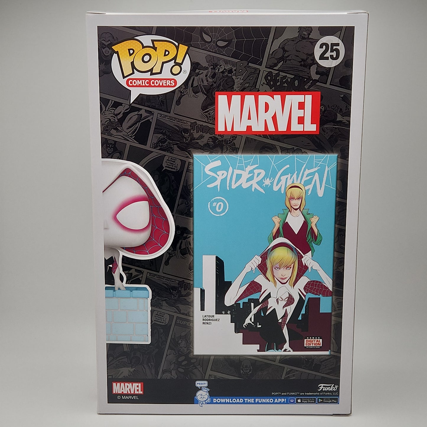 Funko Pop! Comic Covers- Marvel: Spider-Gwen