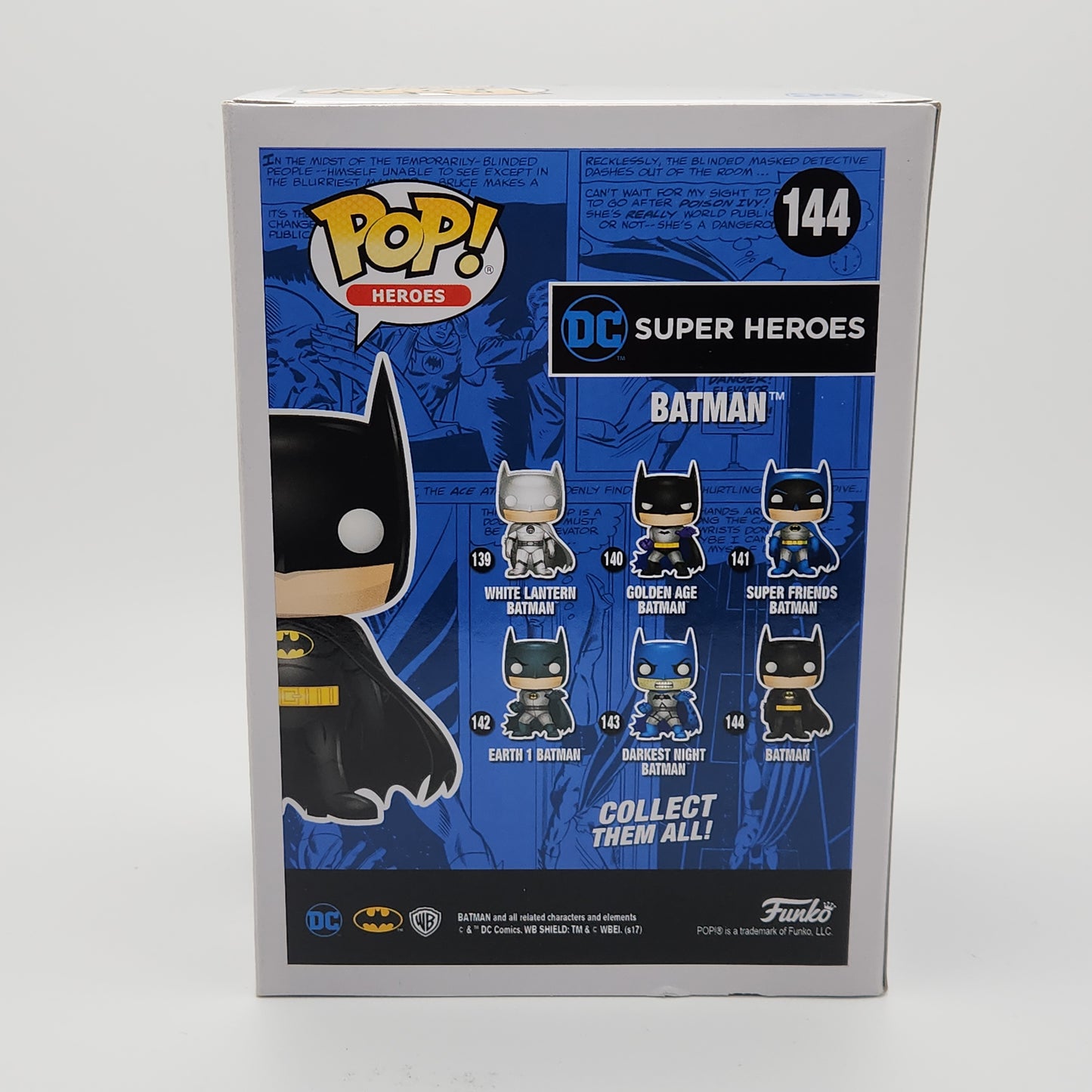 Funko Pop! Heroes- DC Super Heroes: Batman (Black Chrome)