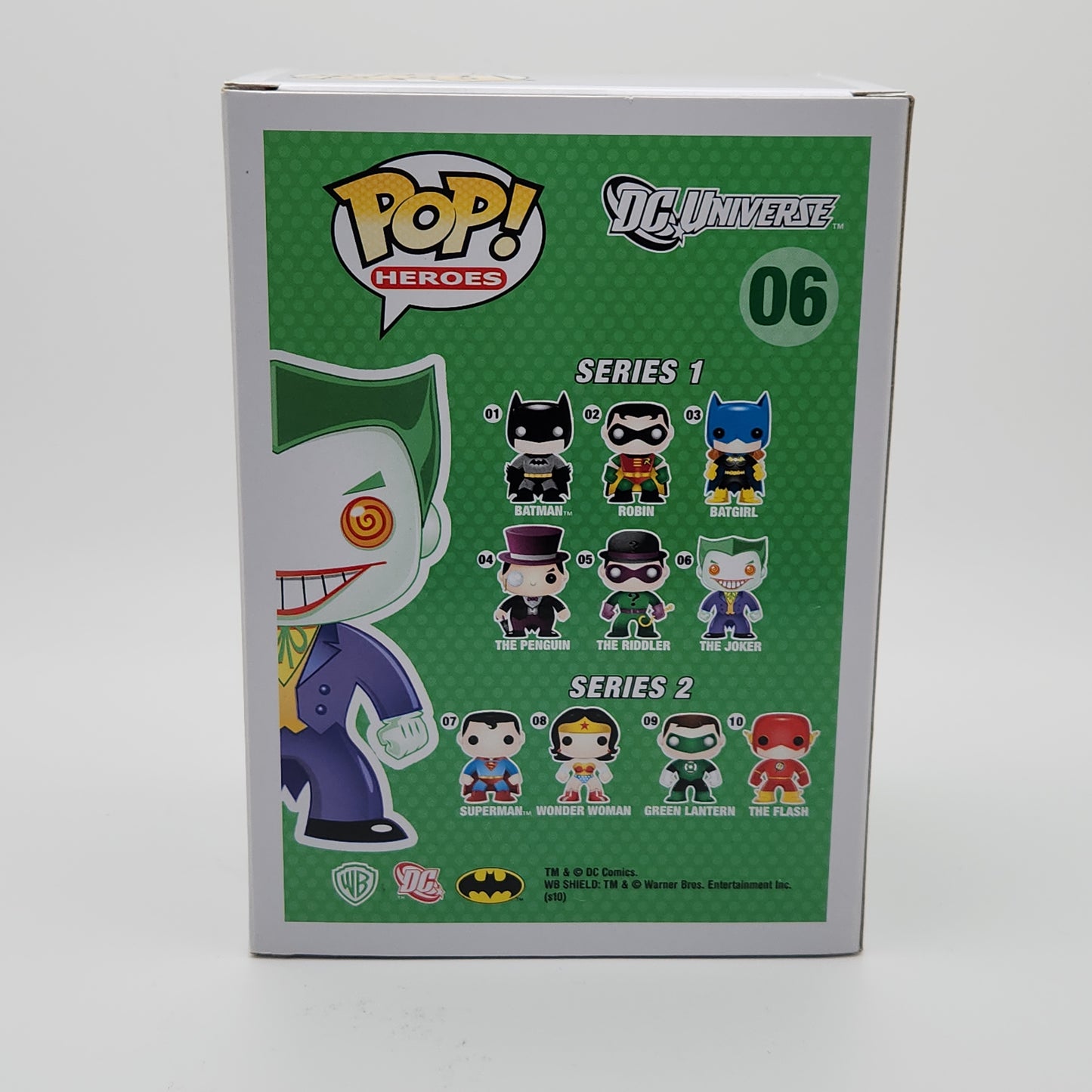 Funko Pop! Heroes- DC Universe: The Joker (Glows in the Dark)
