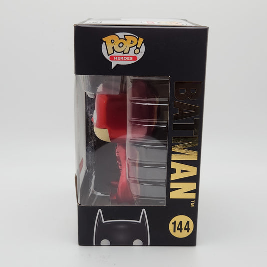 Funko Pop! Heroes- Batman: Batman (REDcard Exclusive)Metallic